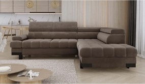 Narożnik SELVA L z funkcją spania i pojemnikiem SALVADOR 03 WERSAL