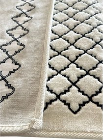 Kremowe dywaniki łazienkowe zestaw 2 szt. 60x100 cm Luxury – Foutastic