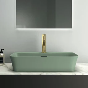 Zielona ceramiczna umywalka 55x38 cm Ipalyss – Ideal Standard