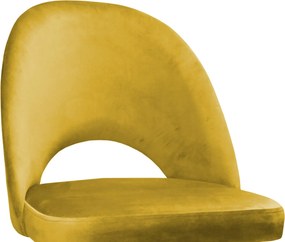 Fotel obrotowy POLO tkanina Welur krzesło biurowe ergonomiczne do biurka : Kolor Stelaża - Chrom, Kolor tkaniny - VELVET - MG15, Typ siedziska - Siedzisko obrotowe 360°, Typ tkaniny - Velvet