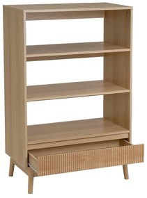 Regał w naturalnym kolorze 80x120x40 cm Naroa – Casa Selección