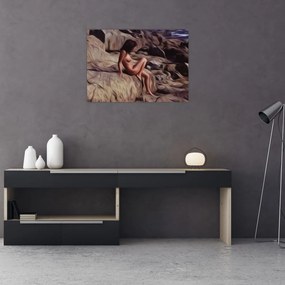 Obraz - Obraz kobiety (70x50 cm)
