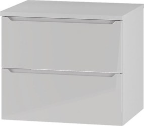 Biały Zestaw do Łazienki 60cm Szafka z Blatem Etna