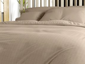 PrzytulneMieszkanie.pl PrzytulneMieszkanie.pl Pościel z kory DENYX jasnobrązowa hotelowa kieszeń Rozmiar pościeli: 70 x 90 cm | 140 x 200 cm