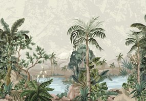 Fototapeta - Krajobraz, dżungla (196x136 cm)