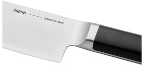 Nóż typu santoku ze stali nierdzewnej Trino – FABINI