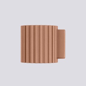 Kinkiet AURA mocca G9 ryflowany SOLLUX  LIGHTING