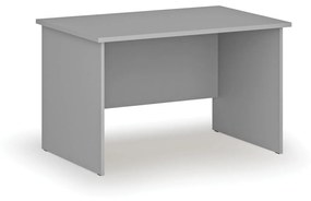 Biurko proste PRIMO GRAY, 1200 x 800 mm, szare