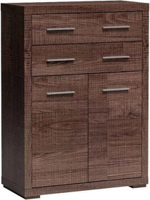 Komoda SALERNO - Brązowy / 88 cm