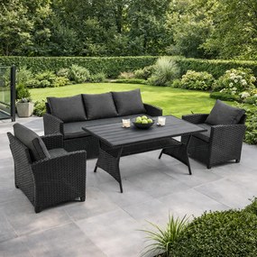 Zestaw mebli ogrodowych z technorattanu Micheline PATIO