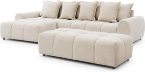 Beżowy podnóżek Albane – Ropez