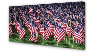 Obraz na płótnie Flagi Stanów Zjednoczonych