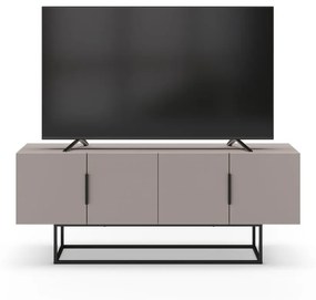 Szarobeżowa szafka pod TV 140x55 cm Titan – Marckeric