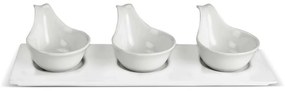 Lamart LT9218 4-częściowy zestaw naczyń doserwowania Dine, 34 x 12 cm