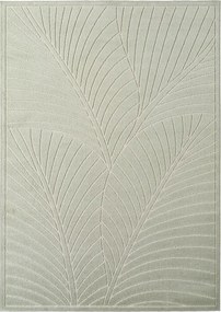 Dywan uniwersalny Nova 3D Motyw Roślinny oliwkowy 160 cm x 230 cm