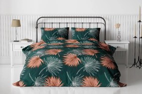PrzytulneMieszkanie.pl PrzytulneMieszkanie.pl Pościel z kory PALMURA, zielona Rozmiar pościeli: 70 x 90 cm | 140 x 200 cm
