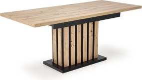 Rozkładany stół Lamello 160 Halmar z ozdobnymi lamelami na nodze