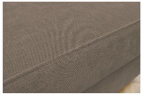 Brązowa rozkładana sofa 215 cm Monaco – Bobochic Paris