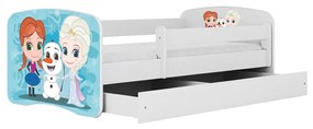 Łóżko dziecięce BABY DREAMS 180x80 kraina lodu KOCOT KIDS