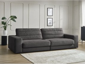 Czarna aksamitna sofa 276 cm Sierra – Bobochic Paris