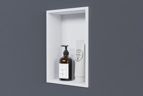 Półka wnękowa ścienna ze stali nierdzewnej NT203010X