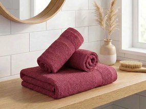 Ręcznik BASIC SMALL bordowy