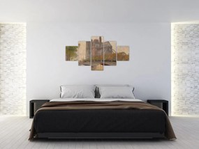 Obraz - Robert William Vonnoh, Notre Dame de Paris, reprodukcje (125x70 cm)