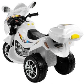 Motor na akumulator trójkołowy biały bjx-88