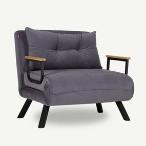 Fotel Sando Single Grey