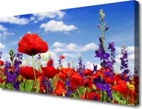 Obraz na płótnie Wyrafinowany Wzór Kwiatowy