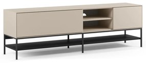 Kremowa szafka pod TV 180x55x35 cm Amira – Marckeric