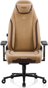 Fotel gamingowy materiałowy Diablo X-Eye Prime Normal Size, Camel Brown