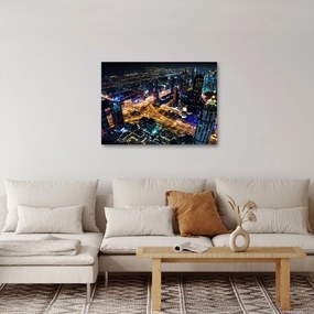 Obraz miasta nocą (70x50 cm)