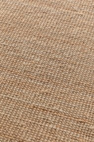 Dywan naturalny jutowy ręcznie tkany Boucle naturalnie złoty 60 cm x 90 cm
