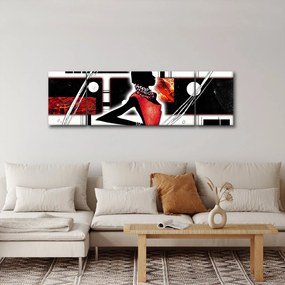 Obraz obrazu starożytnej damy (170x50 cm)
