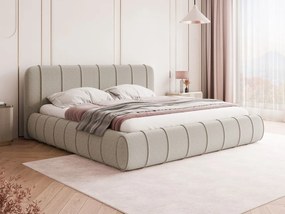 Łóżko tapicerowane z pojemnikiem na pościel Sunita XI