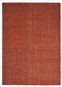 Prostokątny Dywan Z Wełny I Juty Wamba Chocolate & Blk Frame & 160 X 230 Cm - Sklum