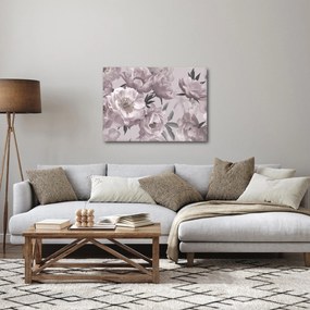 Obraz - Vintage kwiaty piwonii (70x50 cm)