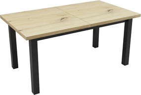 Stół prostokątny rozkładany 90x160/210 Artisan R-6 + nogi drewniane