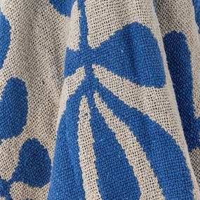 Niebieski koc 130x160 cm Nevine – Bloomingville