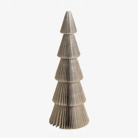 Zestaw 2 Papierowych Choinek Jesper Nature & ↑22.5 Cm - Sklum