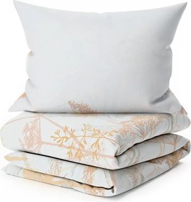 PrzytulneMieszkanie.pl PrzytulneMieszkanie.pl Krepa pościel z bawełny renforcé CARAWAY kremowa Rozmiar pościeli: 70 x 90 cm | 140 x 200 cm