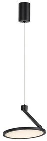 Rabalux 72327 - LED Żyrandol na lince OVIDIA LED/20W/230V czarny