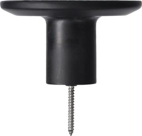 Zestaw wkręcanych wieszaków ściennych, 5 szt.