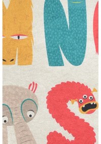 Dziecięcy dywan antypoślizgowy Conceptum Hypnose Monsters, 140x190 cm