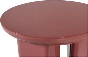 Okrągły stolik z połyskiem ø 40 cm Orivo – WOOOD