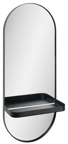 Lustro z półką ścienne 25x60 cm Olbia – House Nordic