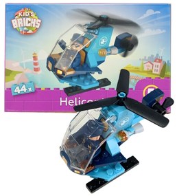 Klocki Kid's Brick HELIKOPTER, 44 części