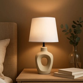 Rabalux 74079 lampa stołowa Madelor, beżowy