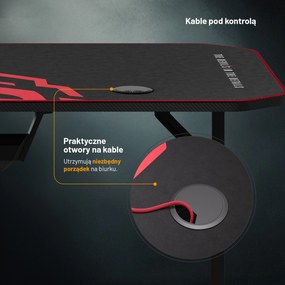 Biurko gamingowe 140 cm Diablo X-Mate 1400